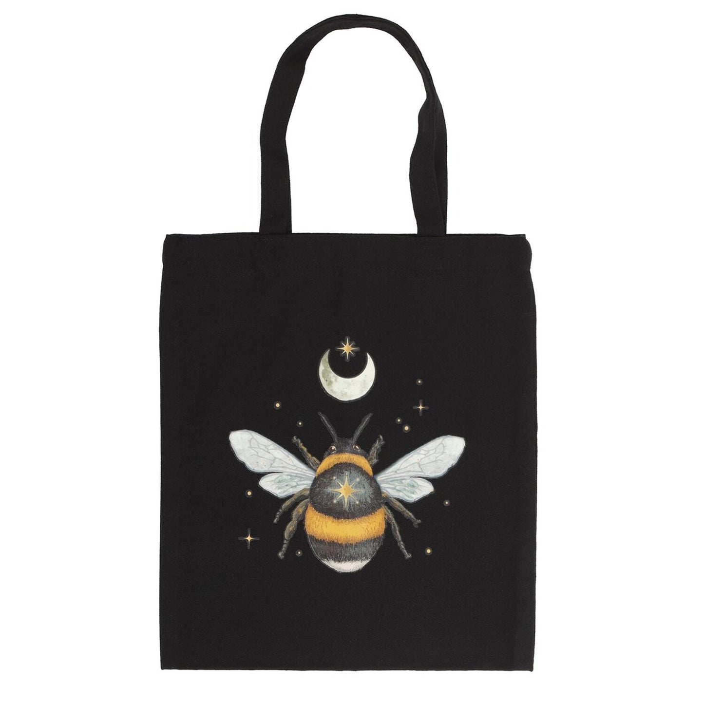 bee polycotton tote bag forest bee reusable shopping bag