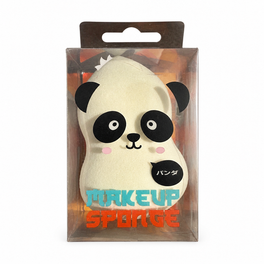 makeup sponge blender panda design, soft blending tool, perfect for applying foundation concealer and powders evenly