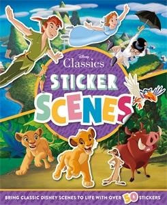 Disney Classics sticker scenes activity book with characters