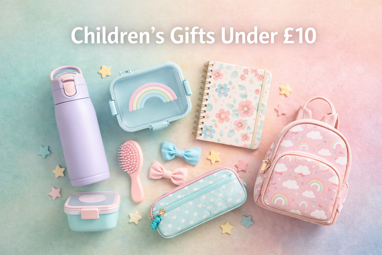 children’s gifts under ten pounds featuring affordable fun presents and small everyday gift ideas