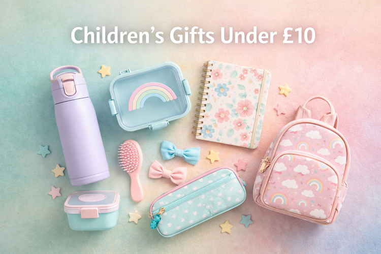 children’s gifts under ten pounds featuring affordable fun presents and small everyday gift ideas