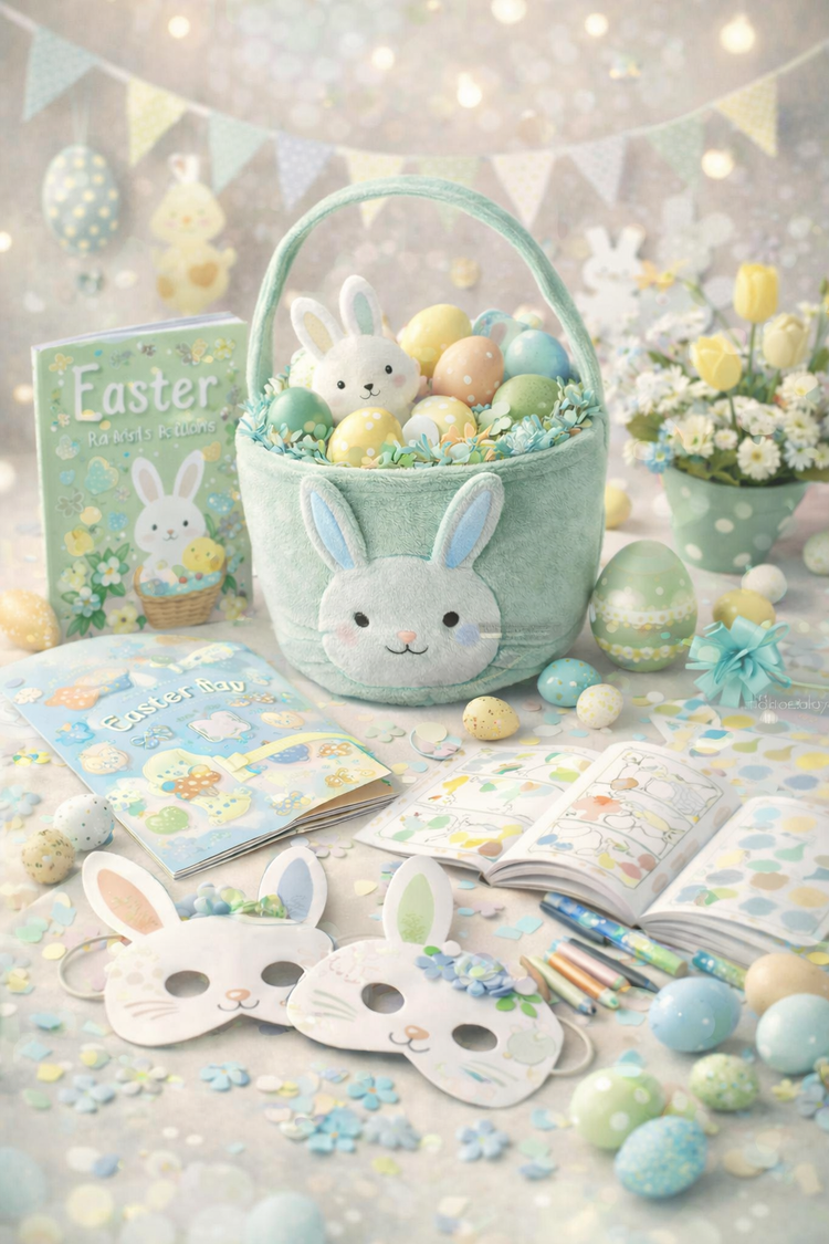 easter collection featuring cheerful gifts decorations and seasonal treats for spring celebrations