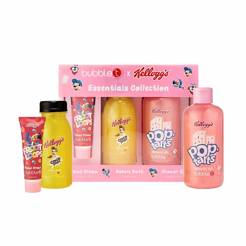 kellogg's essentials collection gift set with froot loops coco pops and pop-tarts products