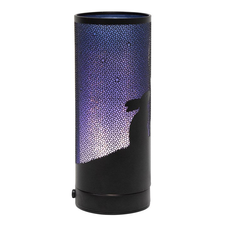 gothic moon gazing hares aroma lamp led light home fragrance decor