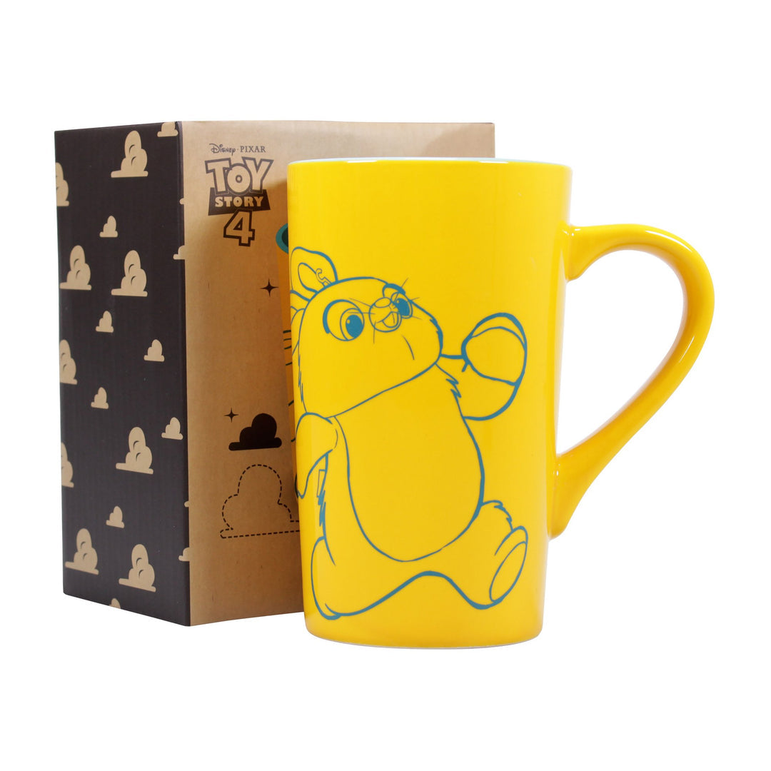 Disney Toy Story Bunny mug with no bunny stops me quote