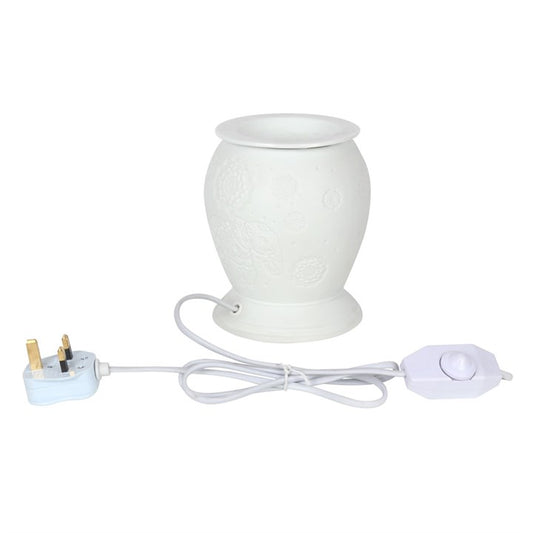 elephant electric wax burner with plug connection and fragrance dish detail visible