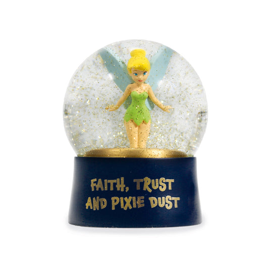 Disney Peter Pan Tinker Bell snow globe with glitter