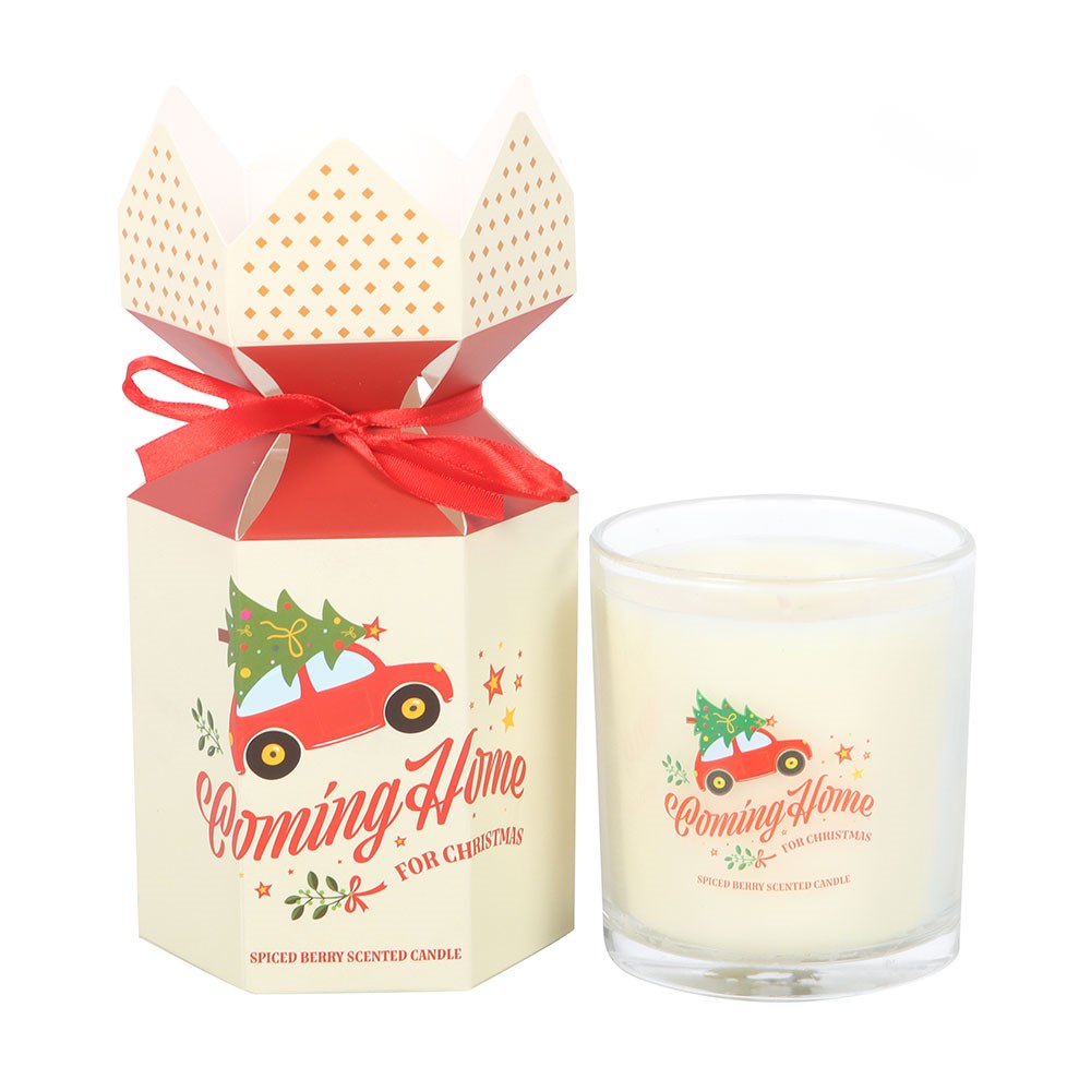 Christmas Coming Home For Christmas Spiced Berry Candle