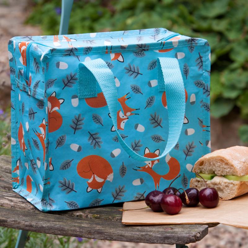 fox mini storage bag compact zip storage solution made from recycled plastic bottles