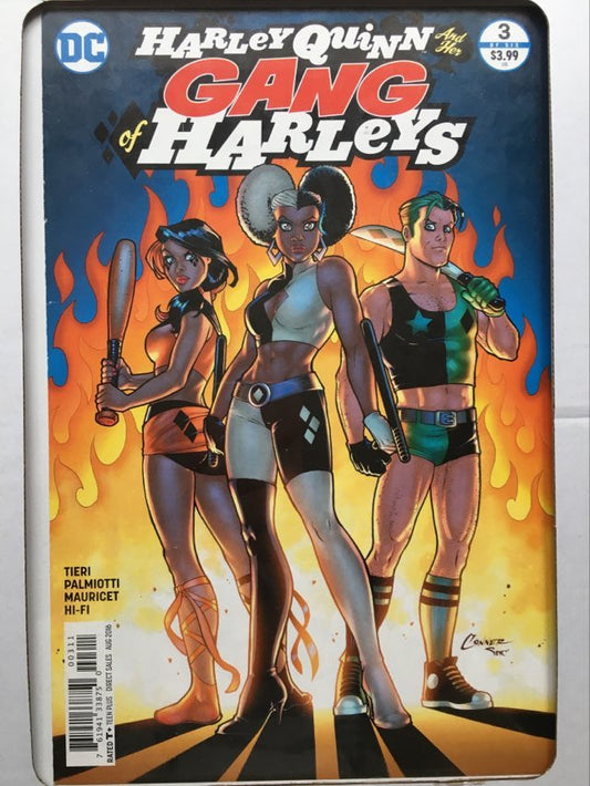 dc comics harley quinn gang of harleys august 2016 comic cover in clip frame