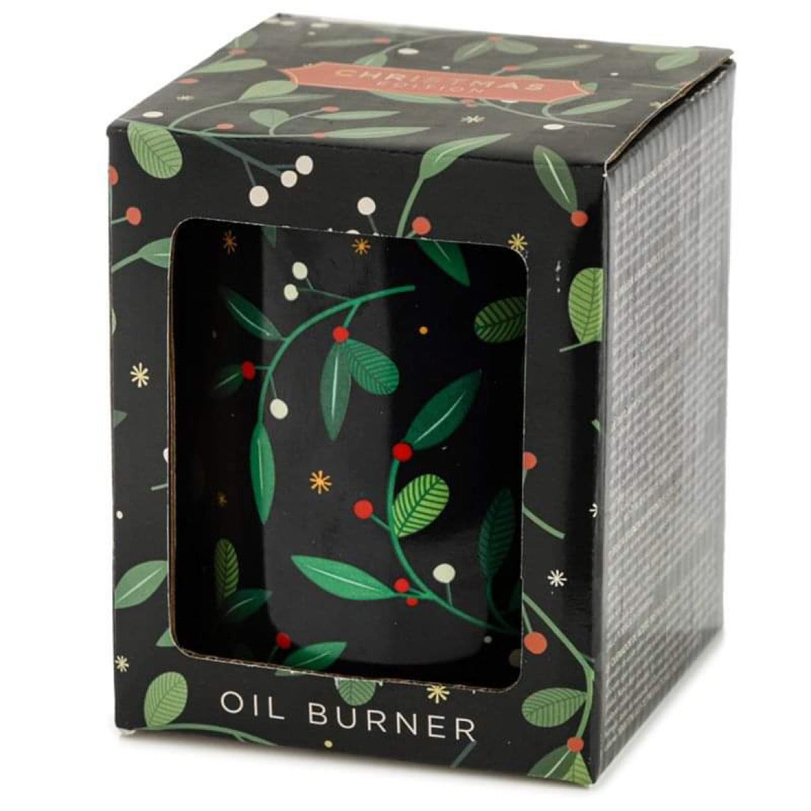 ceramic christmas oil burner seasonal fragrance decor