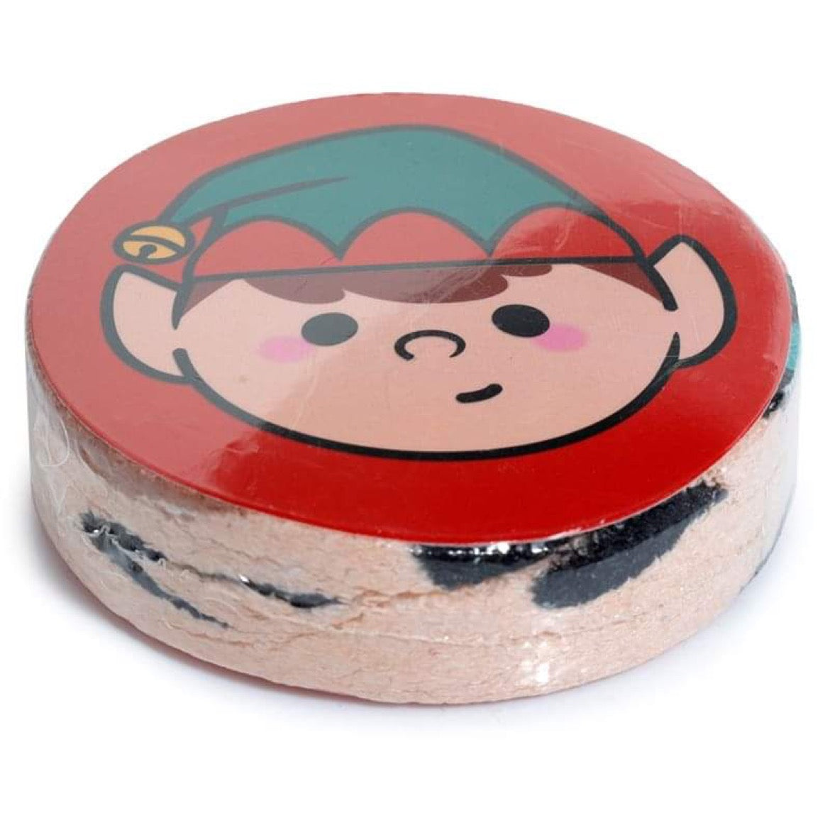 christmas festive friends compressed travel towel, compact in travel bag, space-saving and perfect for holiday getaways