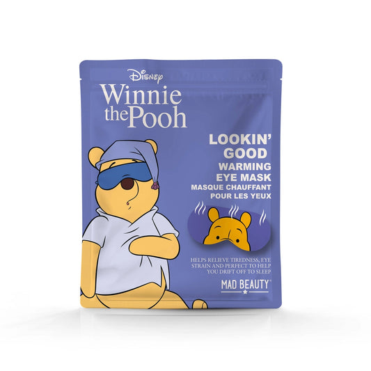 disney winnie the pooh sleep warming eye mask front view