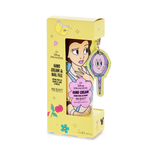 disney princess belle hand cream with nail file in gift box