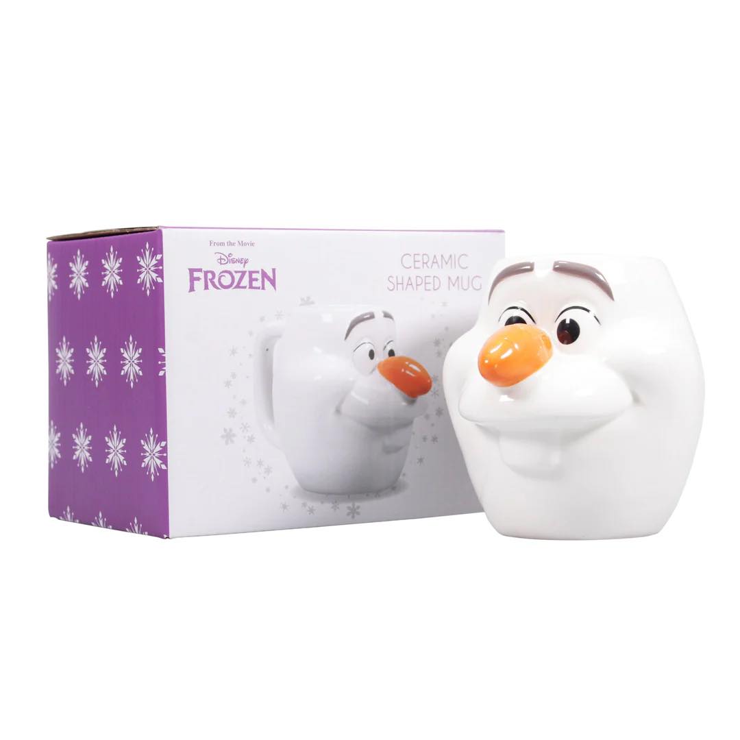 Novelty Disney Frozen Olaf mug for tea coffee or hot chocolate