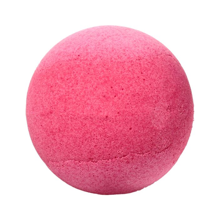 bath bomb adoramals wild gift box showing a single bath bomb outside of its packaging in close view