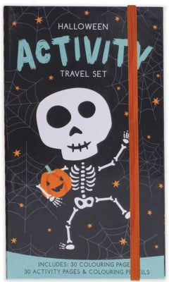 halloween activity book for children featuring spooky games puzzles and seasonal fun