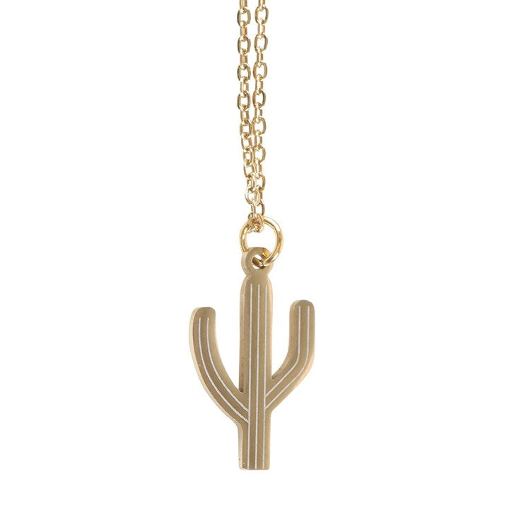 close up of cactus pendant highlighting simple resilient inspired design