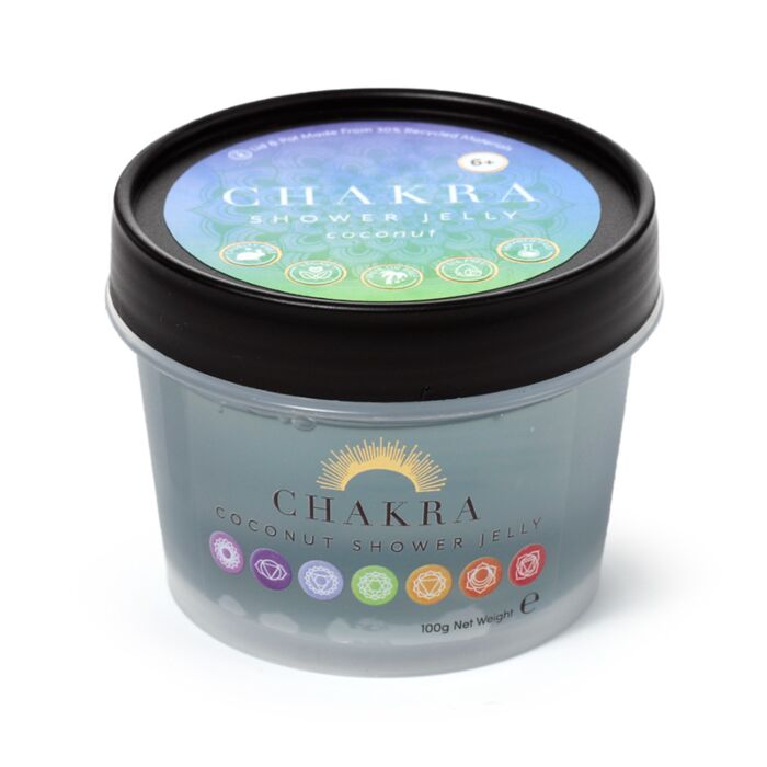 blue chakra shower jelly variant with elegant design