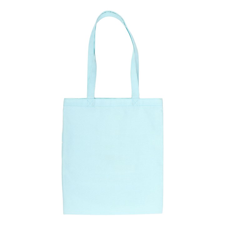 rear view cloud print tote bag lightweight polyester everyday carry bag