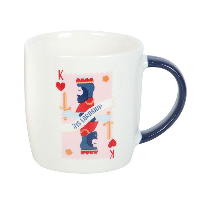 his lordship mug shown from opposite side displaying full king card design