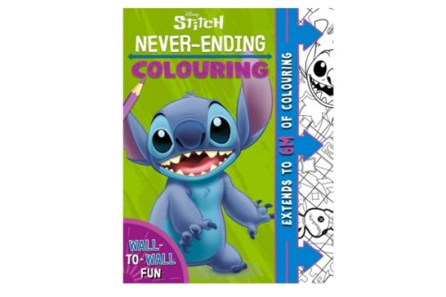 Disney Lilo and Stitch never ending pull out colouring scene 6 metre colouring book
