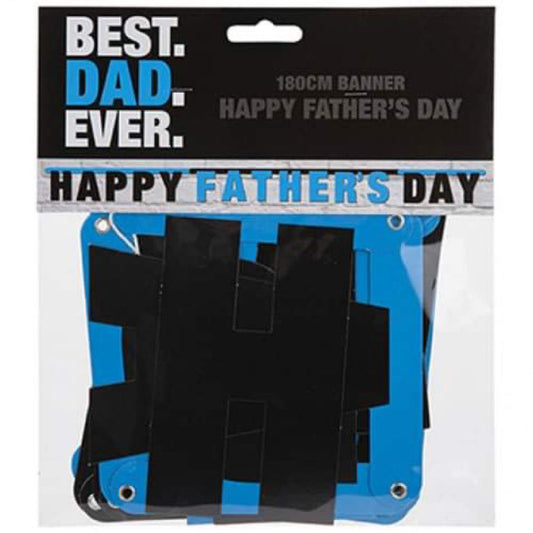 father’s day happy father’s day banner bunting card decoration for home or garden celebrations